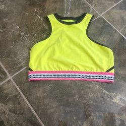 CROP EXERCISE TOP L