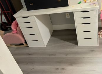 IKEA 10 drawer makeup desk