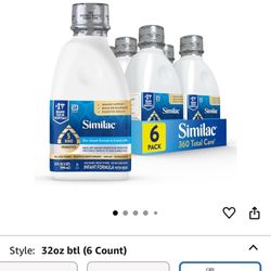 Similac 360 32oz Bottle Ready To Feed (6 Pack)
