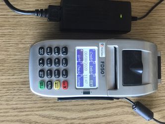 First data credit card terminal