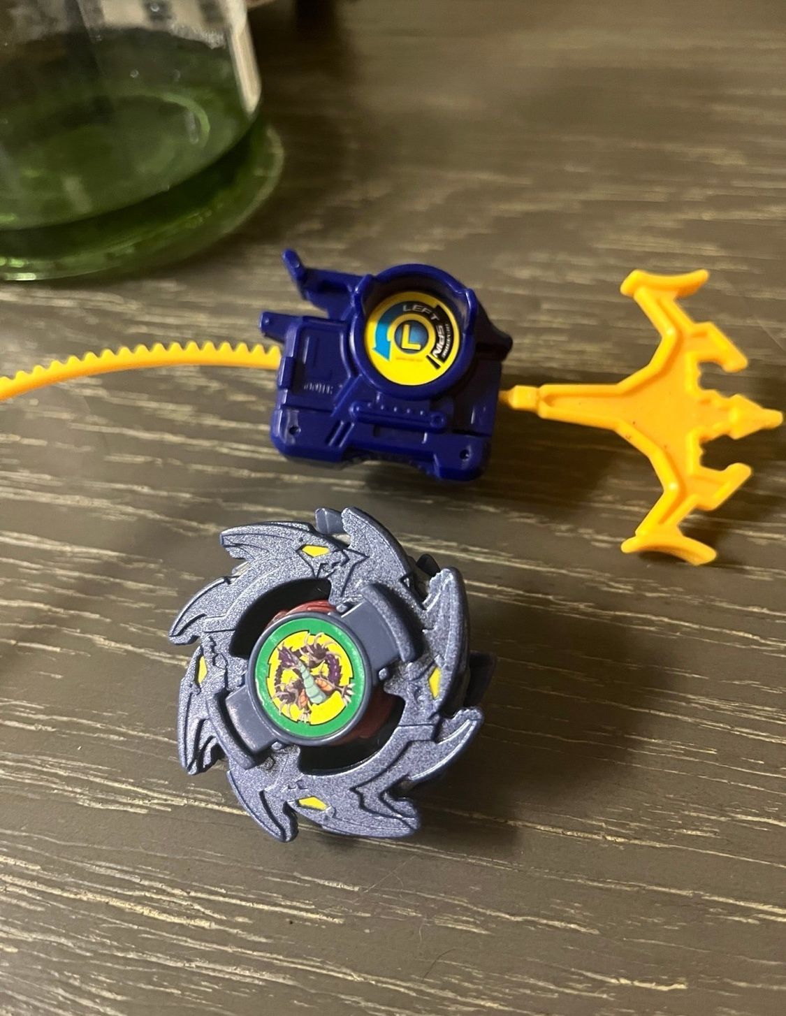 Beyblade Plastic Gen 2000 Dragoon G (Galaxy) Metallic blue version