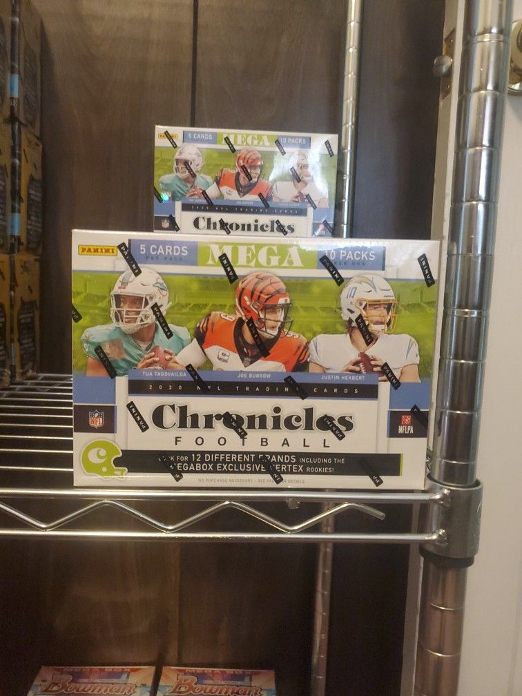 2020 NFL Chronicles Football Cards Mega Box
