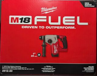 Milwuakee M12 5/8in rotary hammer drill