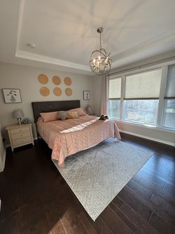 Upholstered King Headboard