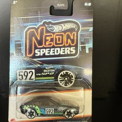 Hot Wheels Neon Speeders Volkswagen SP2 Diecast 1:64 Scale #6/8 New Must See!