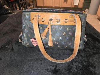 Vintage Dooney & Bourke rainbow purse.