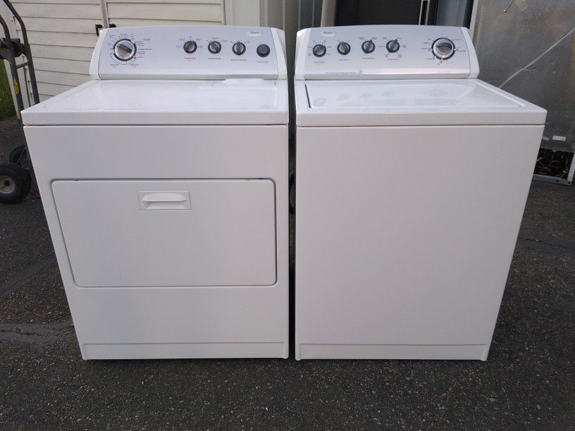 Whirlpool Washer And Electric Dryer Set Washing Machine 