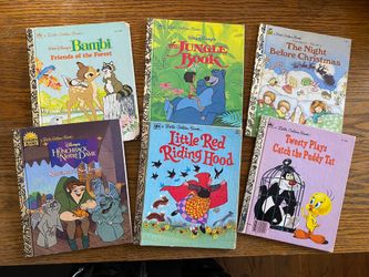 Six Book Collection Of a Little Golden Book