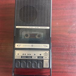 General Electric Cassette Recording Device