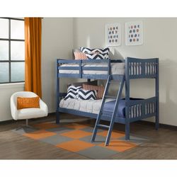 Zipporay Twin Over Twin Standard Bunk Bed
