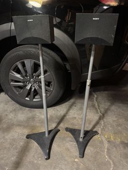 Sony Surround Speakers With Stands