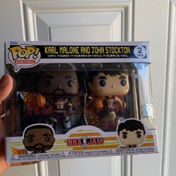 Funko pop basketball 2 pack NBA JAM: Karl Malone and John Stockton
