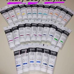 28- LIQUITEX PROFESSIONAL HEAVY BODY ACRYLICS 