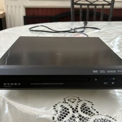 Dynex Progressive-Scan DVD Player DX-DVD2. Compact size.  No Remote. 