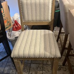 Farmhouse Chic Pair Of Counter Stools!!