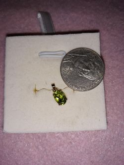 Peridot pendant