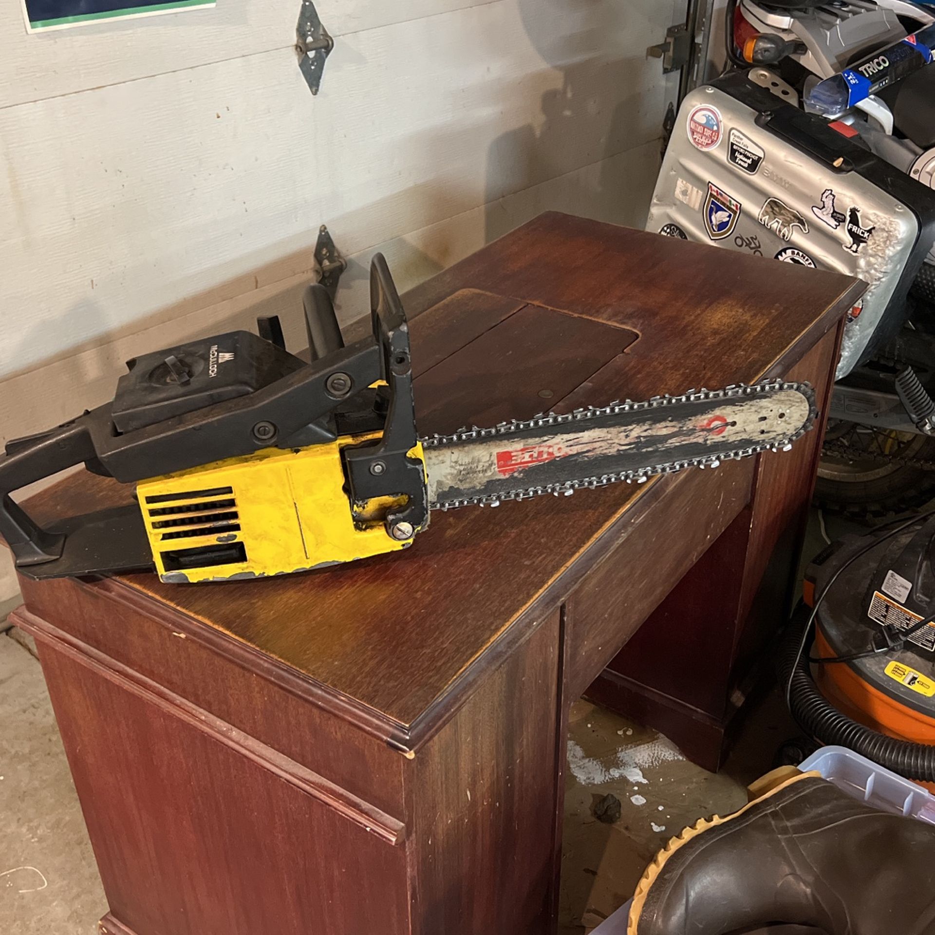 McCulloch 610 Pro MAC. Chainsaw