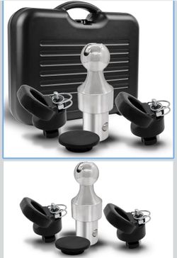 60638 Puck System Gooseneck Hitch Ball Kit, Compatible with 2013-2026 Dodge RAM 2, 2-5/16 Inch Gooseneck Ball for Truck Bed with 2 Gooseneck S