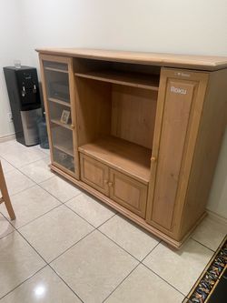 Tv center console/bookcake