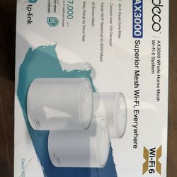 deco AX3000 Whole Home Mesh Wi-Fi 6 System