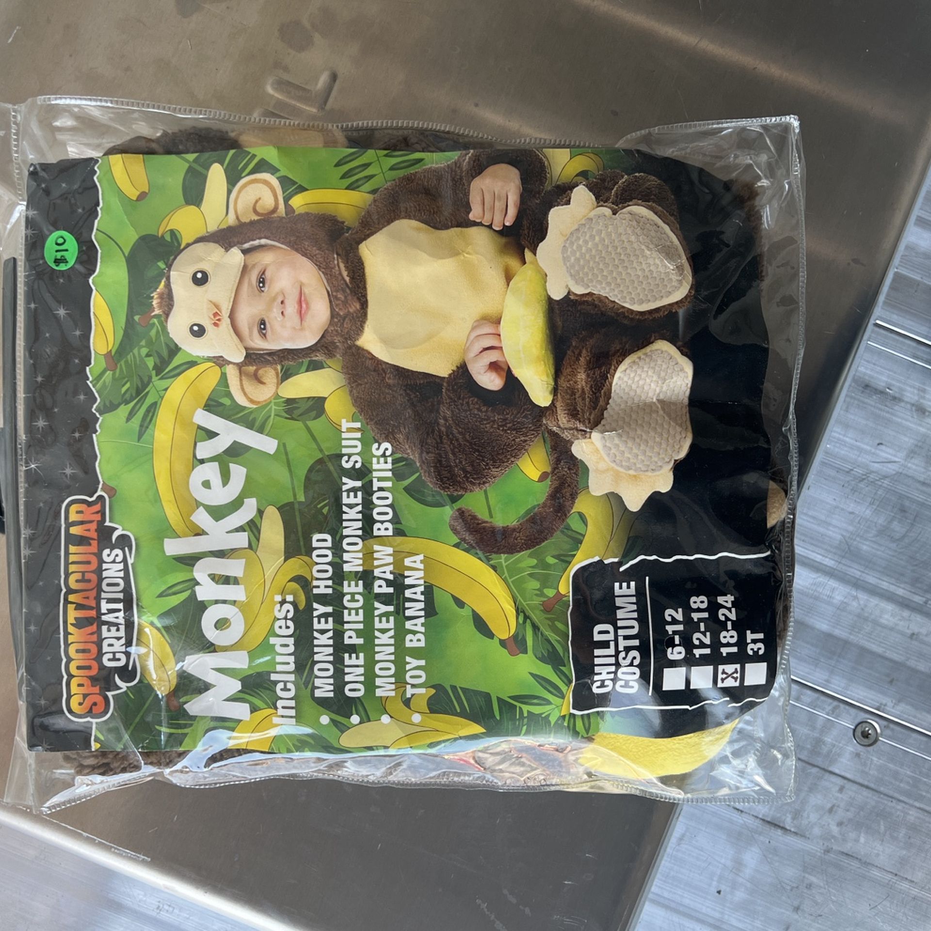 Halloween Costume: Toddler Monkey Costume
