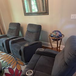 3 Movie Room Chairs For $150