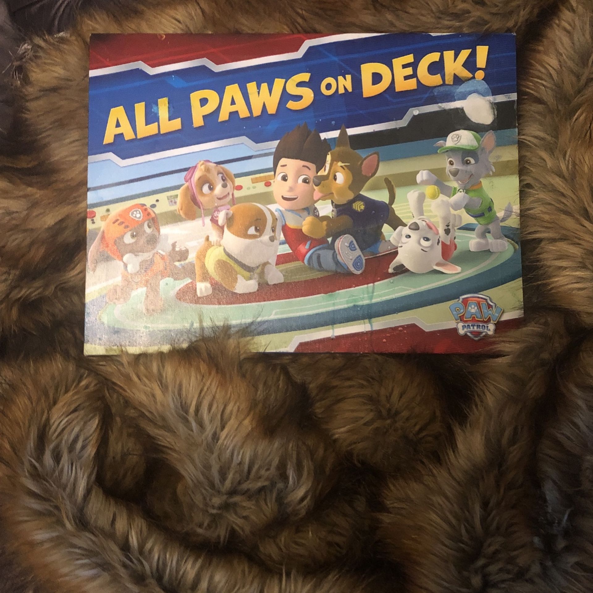 Hangable Picture Of Paw Patrol For Kids