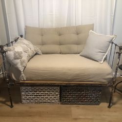 Vintage Crib Repurposed Daybed