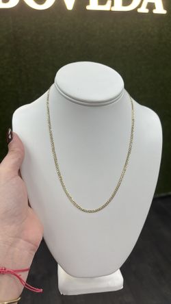 14kt solid curb chain