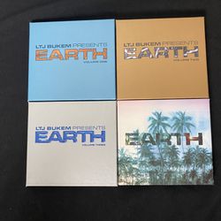 LTJ Bukem Presents Earth Volume 1 Volume 2 Volume 3 & Volume 4 (4 CD Set) Rare Collectors Items!