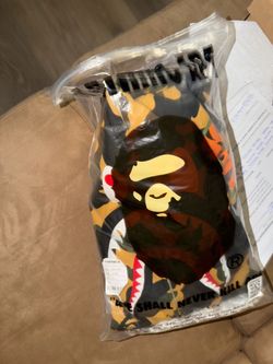 Bape full zip shark hoodie