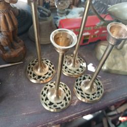 Brass Candle Holders 