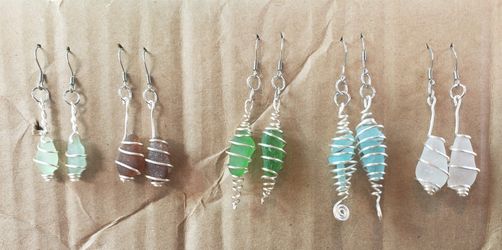 Seaglass jewelry