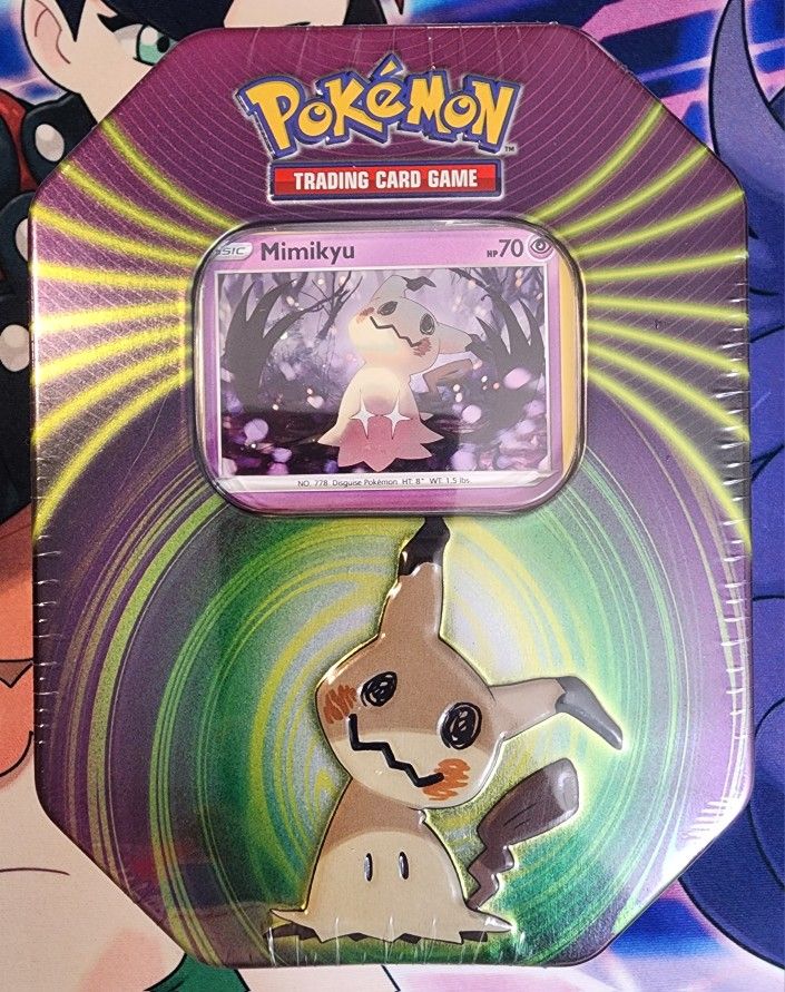 Pokemon - Mimikyu Mighty Mysterious Tin