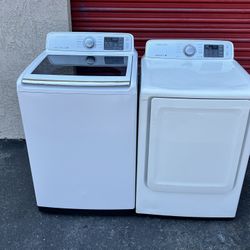 Samsung Set Gas Dryer And Washer 