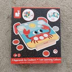 Janod I Am Learning Colours - Magnetic Chips