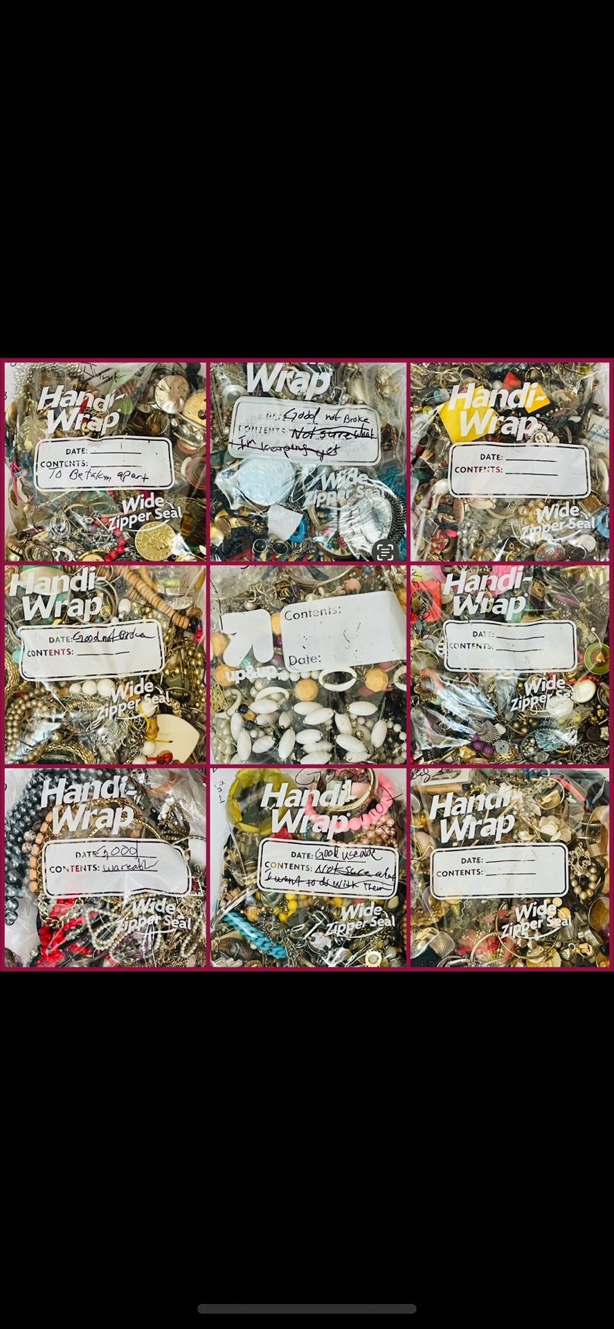 $25 For 5 Pounds Junk Not Junk Jewelry 