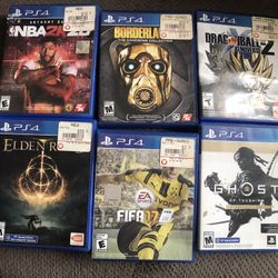 PS4 Video Games 
