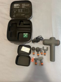 Massage Gun with Multiple Attachments