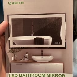 LED bathroom mirror