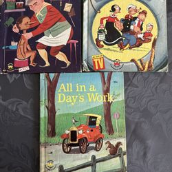 3 Vintage Children’s Books 1950’s And 1960’s  