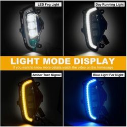 Shocklight Led fog lamps with DRL turn signal