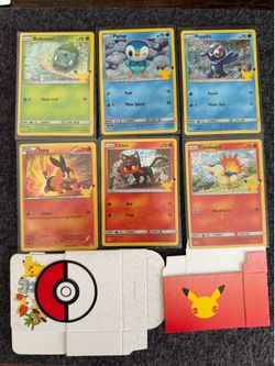 Pokemon McDonalds Holo Promo Cards & Card Box