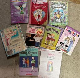 Children's chapter books bundle, 9 books