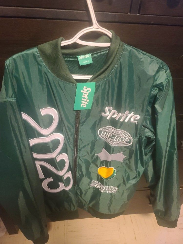 Sprite Hip Hop Bomber Jacket XL