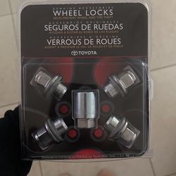 Genuine Toyota Wheel Locks