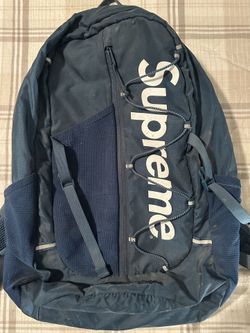 Teal Supreme backpack ‘SS17’
