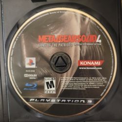 Ps3 Metal Gear Solid 4 Guns Of The Patriot
