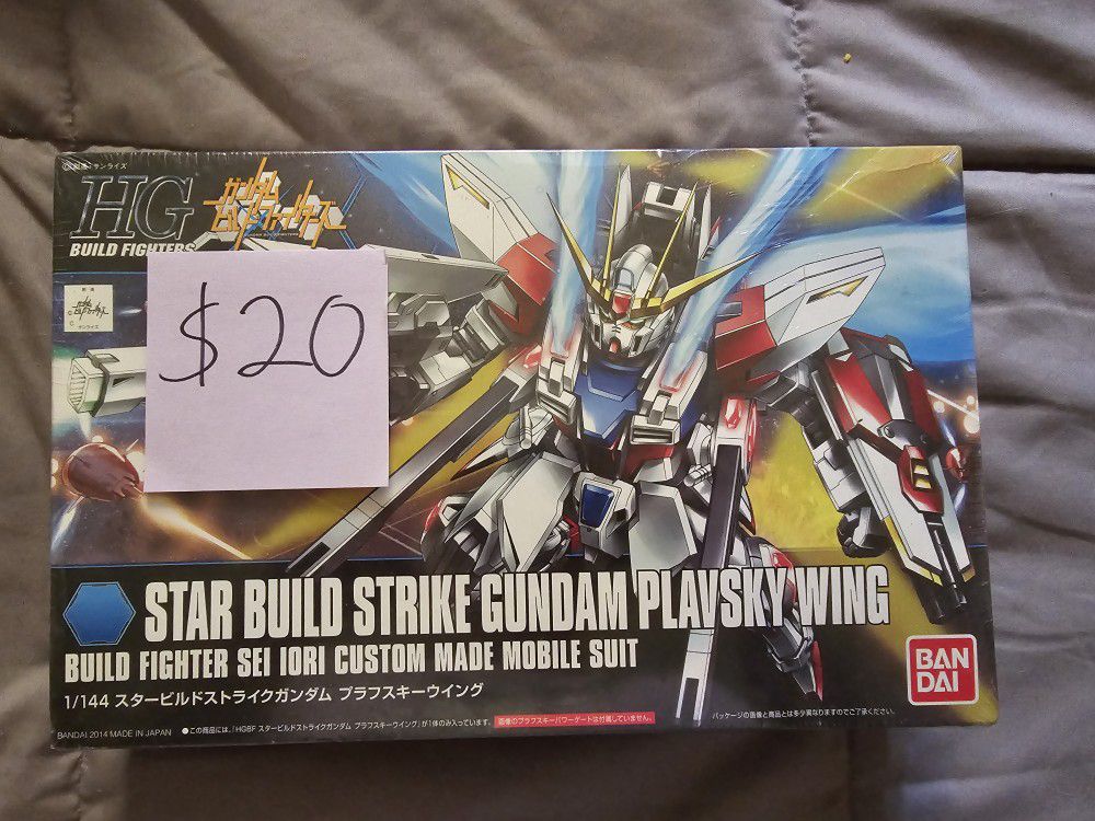 HG Star Build Strike Gundam Plavsky Wing