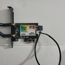 Ubit AX200 PCIe Wi‑Fi 6 (2974 Mbps) + BT 5.1 – $20